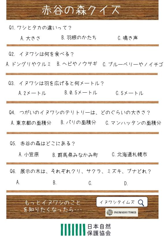 株式会社セブン アイ ホールディングスの環境学習会に企画協力 ワークショップを通じて自然を守ることの大切さを学びました 日本自然保護協会オフィシャルサイト