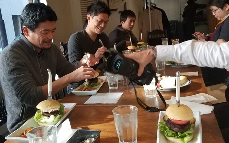 昼食風景