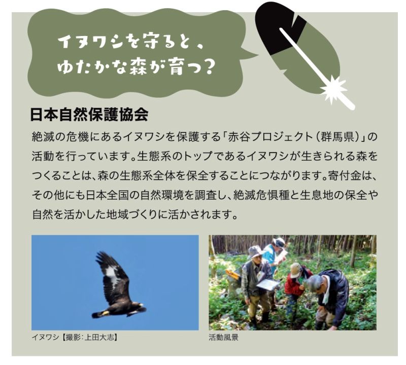 日本自然保護協会「赤谷プロジェクト」バナー