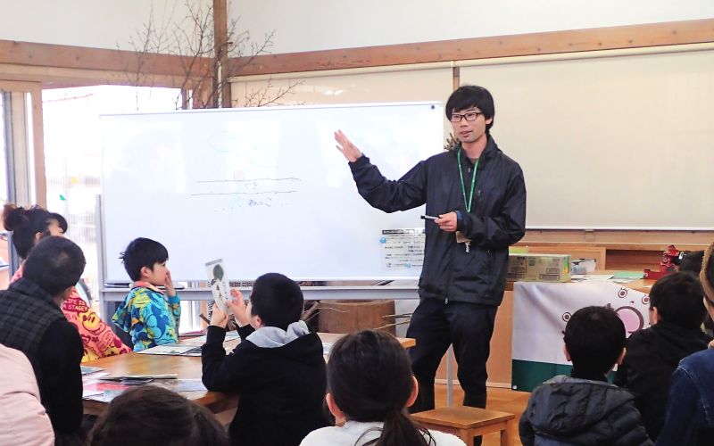 長池公園副園長の小林健人さん