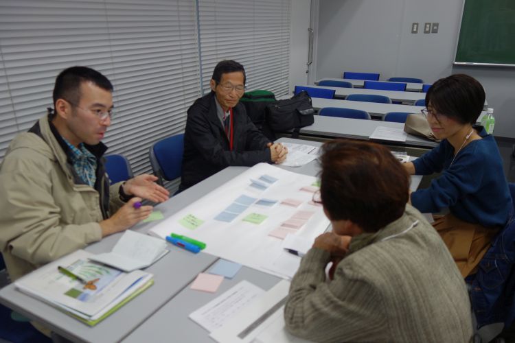 分科会で議論する参加者（写真）