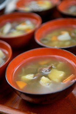 写真：金子さんの昼食