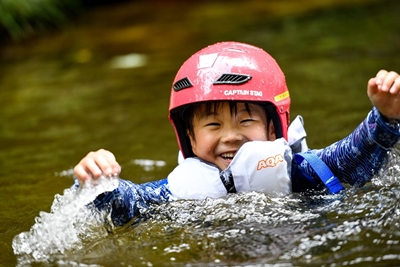 写真：川遊び２