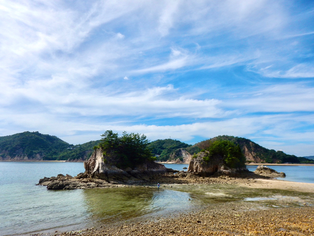 釣附海岸の写真