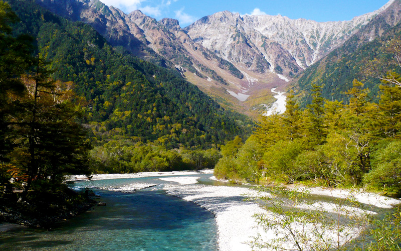 上高地の風景画像