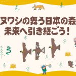 イヌワシの舞う日本の森を未来へ引き継ごう！