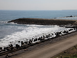 導流堤の画像