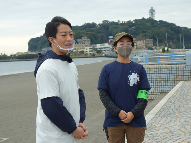 イベントに参加中の中村壱太郎さんの写真