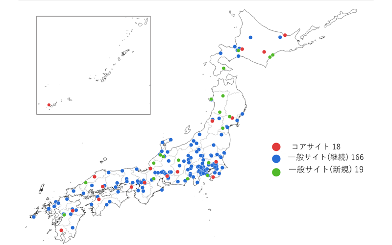 第5期サイト凡例入り地図の画像