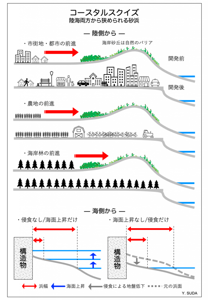 コースタルスクイズの説明図