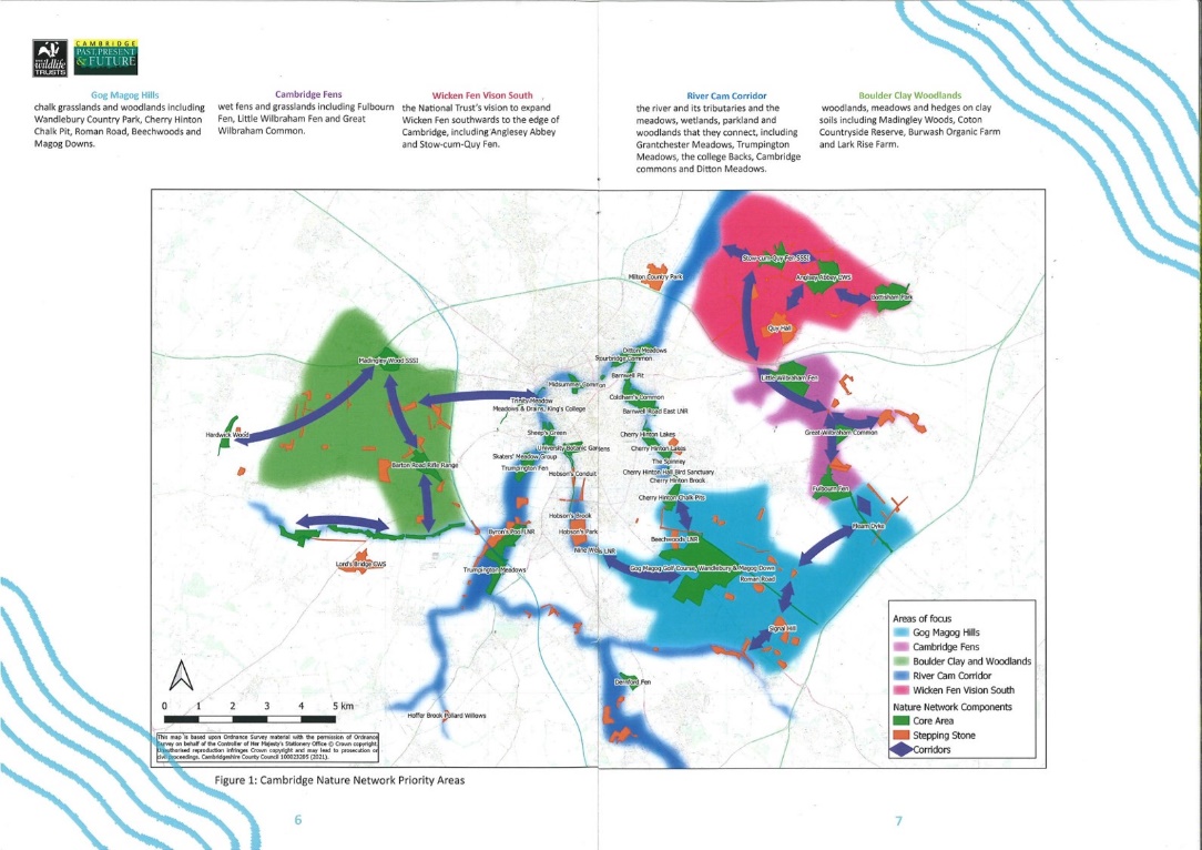 将来ビジョンを示した地図