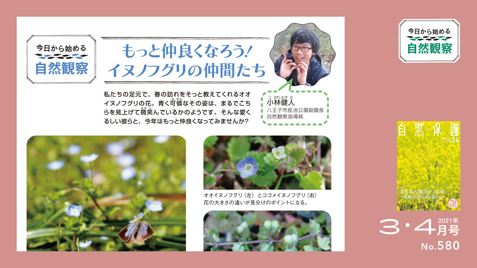 今日から始める自然観察タイトル画像