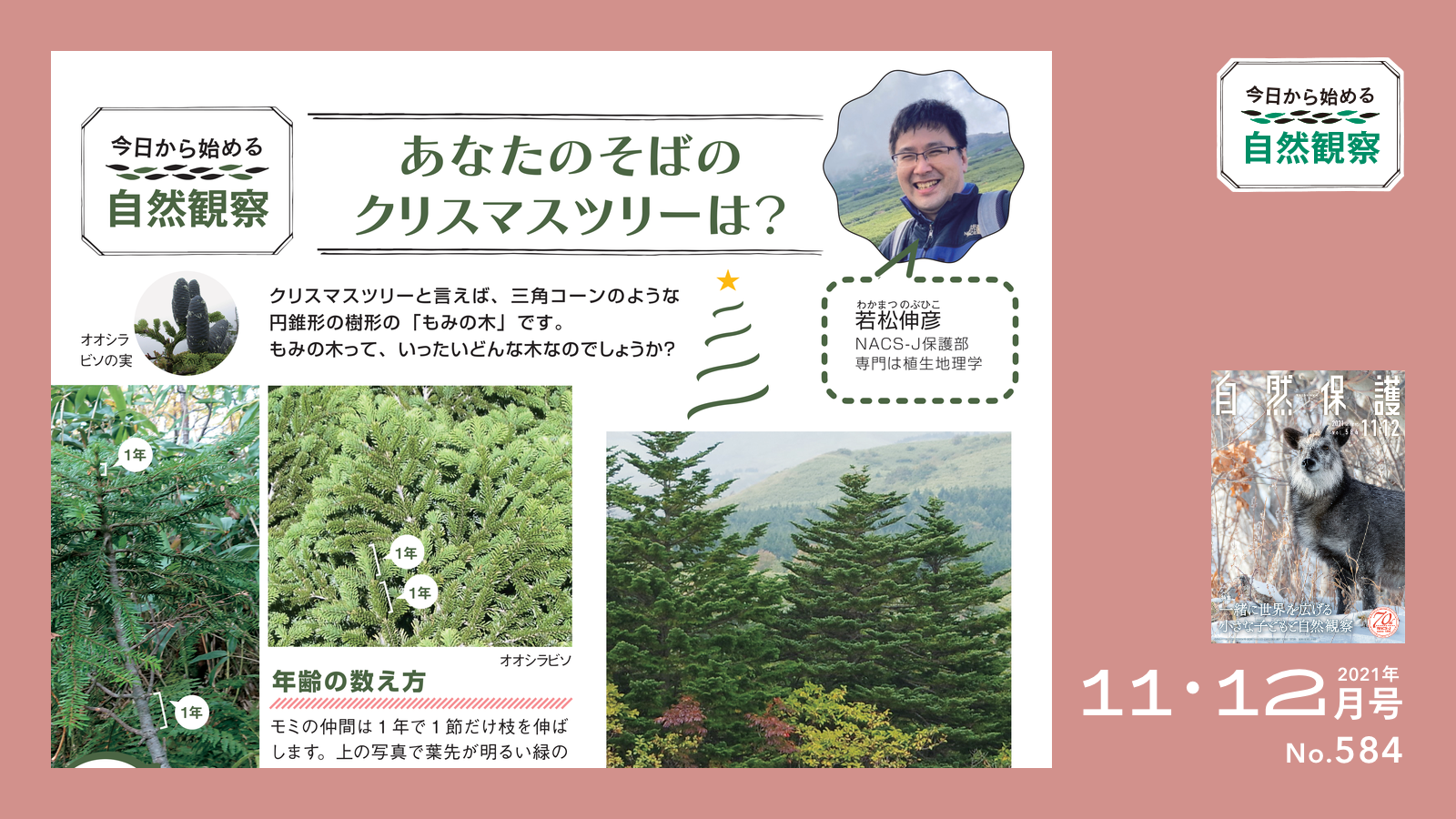 今日から始める自然観察タイトル画像