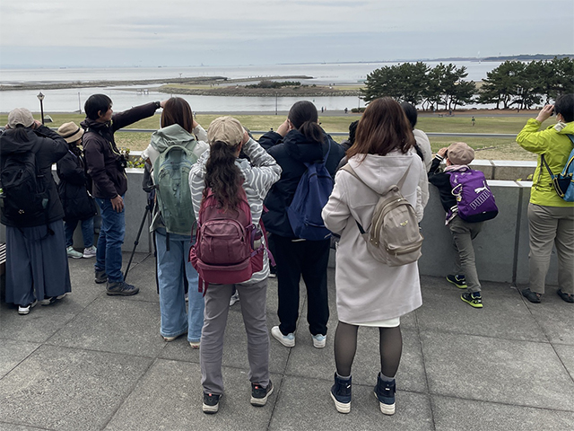 観察会の様子
