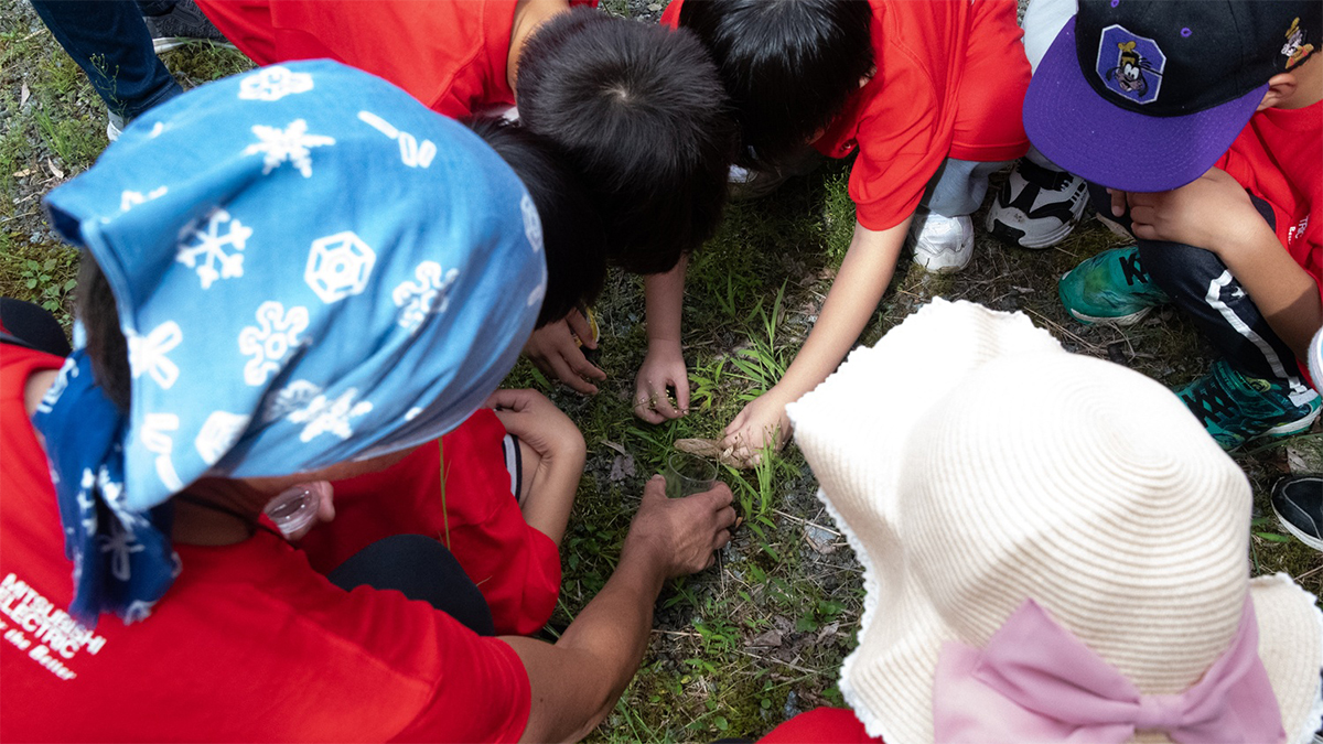 土の教室の様子