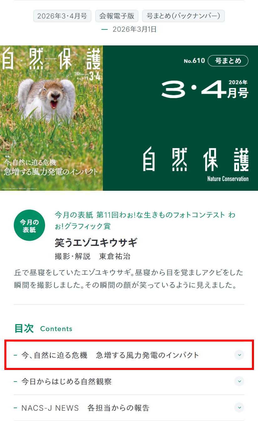目次ページ