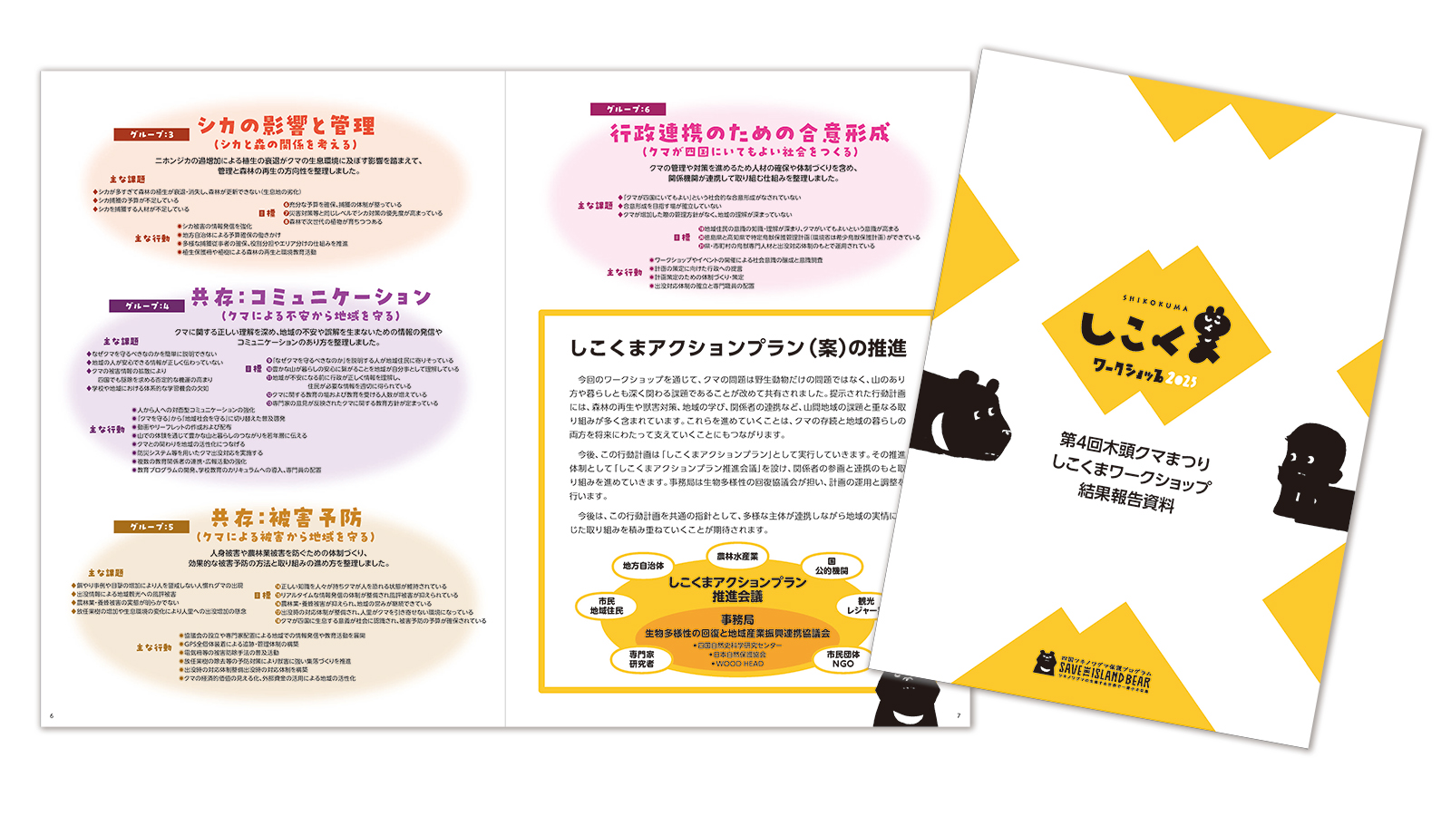 しこくまワークショップ冊子