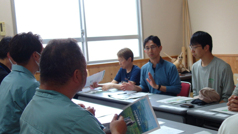 会議中の高川さんの写真